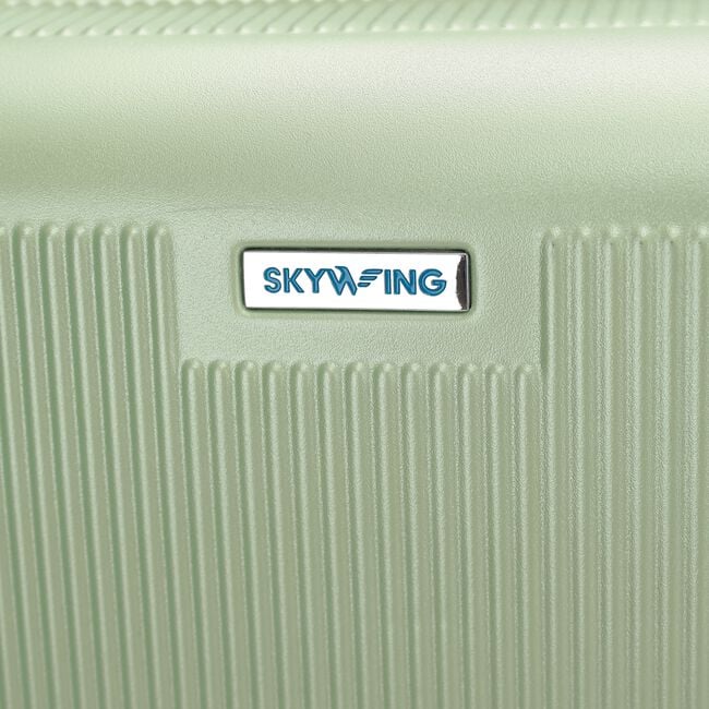 LARGE LIGHTWEIGHT HARDSHELL LUGGAGE - SAGE GREEN