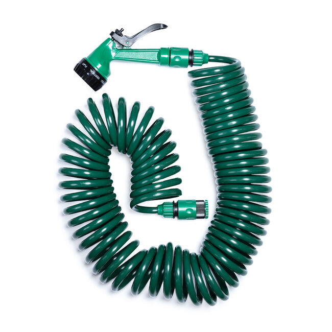 Coiled Garden Hose 15m