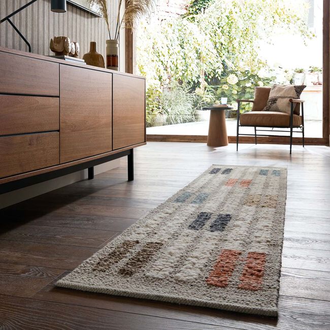 Alder Boucle Blocks Runner