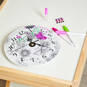Hobby World Colour Your Own Wall Clock Kit