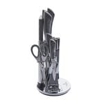 Berlinger Haus Smoked Wood Knife Block Set 8 Piece