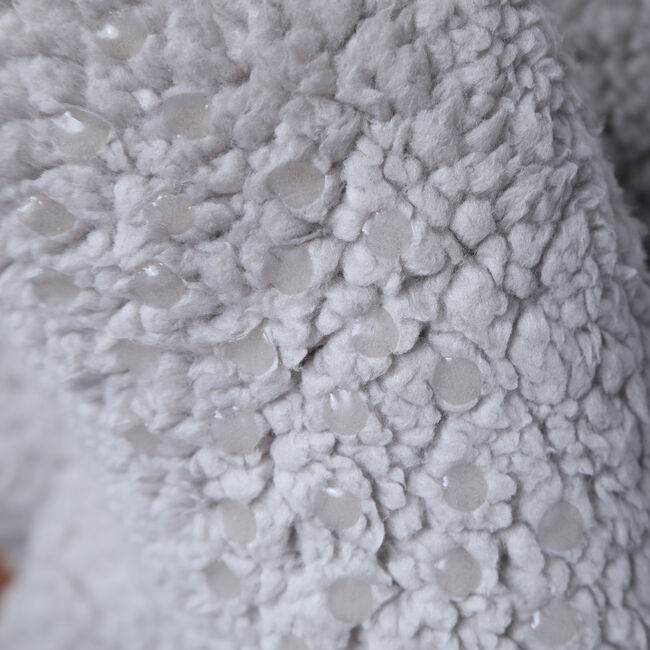 Teddy Socks Pair - Dove Grey