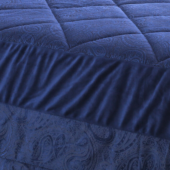 Allegra Bedspread 200x220cm - Navy