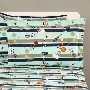 Multi-Sport Oxford Pillowcase Pair