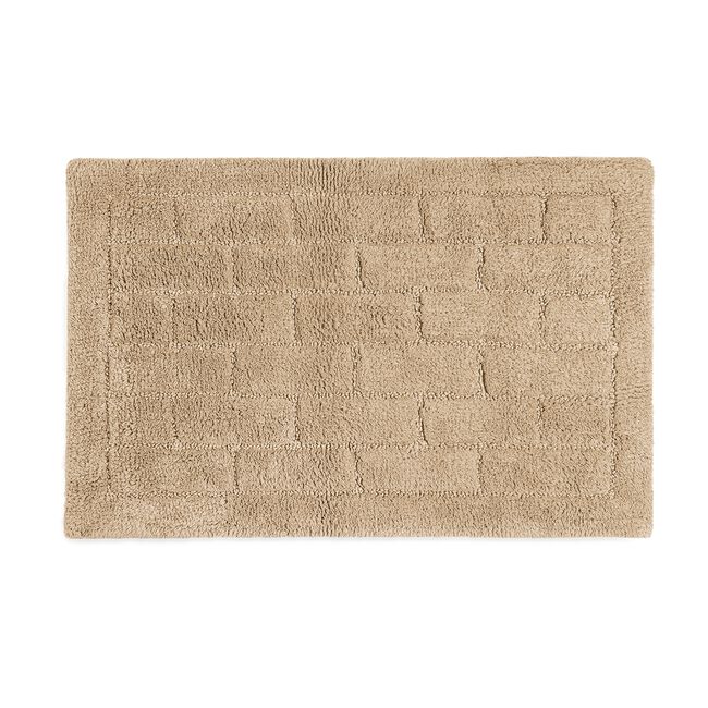 COTTON BRICK MOCHA 50x80 Bath Mat