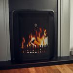 De Vielle Rectangular Fire Guard Classic Black