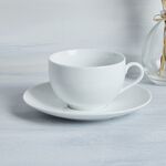 Abney & Croft White Tea Cup & Saucer