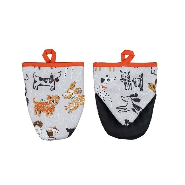 Dog Days Microwave Mitts