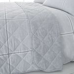 Nicole Day Lugh Bedspread 200cm x 220cm - Grey