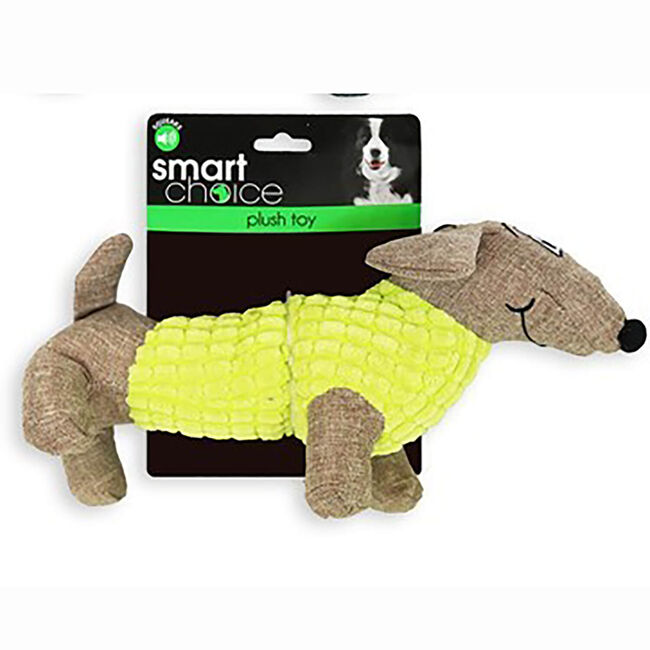 Smart Choice Plush Dog Toy - Assorted