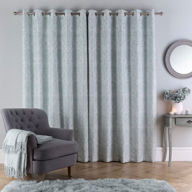 EVE THERMAL DUCK EGG 66x72 Curtain