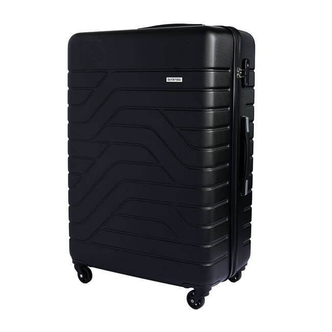 LARGE Lightweight Hardshell Luggage - Black