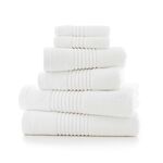 DEYONGS 450GSM ZERO TWIST  WHITE Bath Sheet