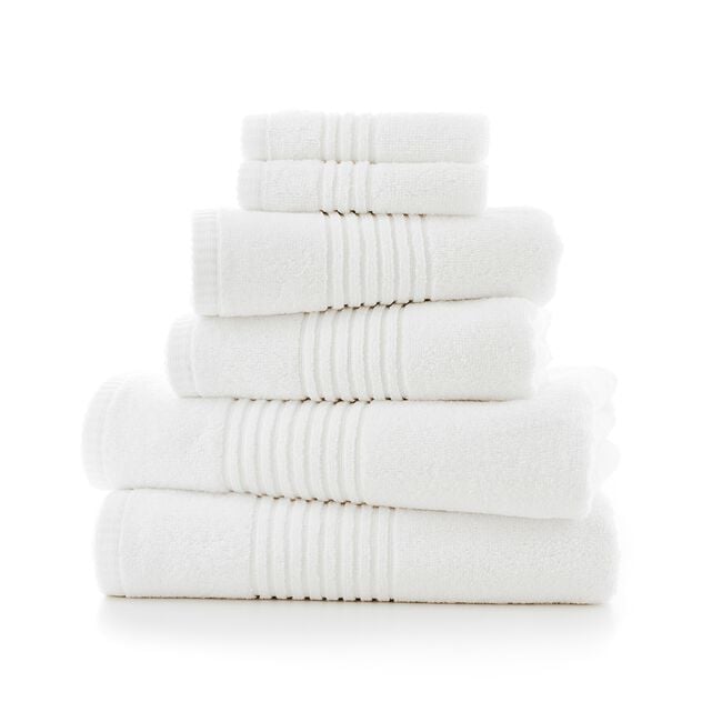 DEYONGS 450GSM ZERO TWIST  WHITE Bath Sheet