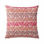 Indoor Outdoor Zig Rust Cushion