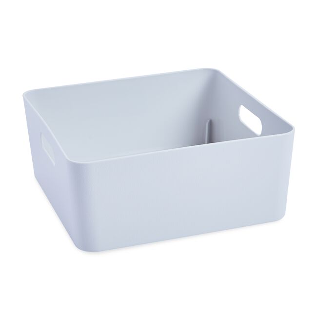 Studio 2 Etched Light Grey 15.04 Storage Basket