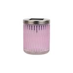 Pastel Glass Jar Solar Garden Light