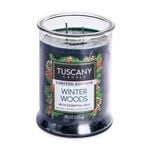 Tuscany Single Pour Candle Winter Woods 18oz