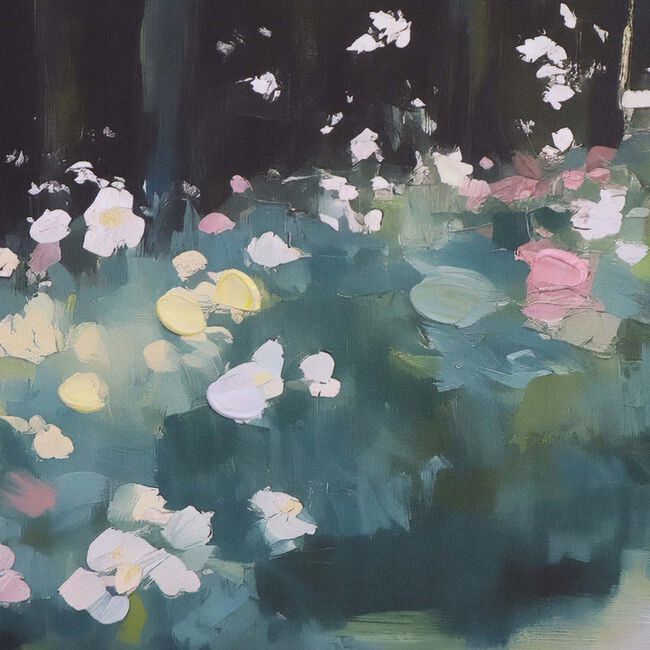 Spring Woodland Canvas