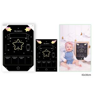 First Steps Baby Milestone Chalk Board