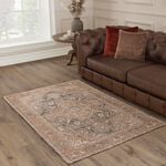 CHESTER BROWN/GREY 80x150cm Rug 12A