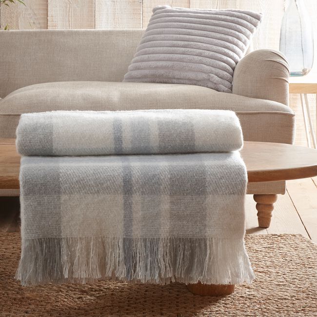 APPLETREE HYGGE VERBIER BLUE 130x180cm Throw