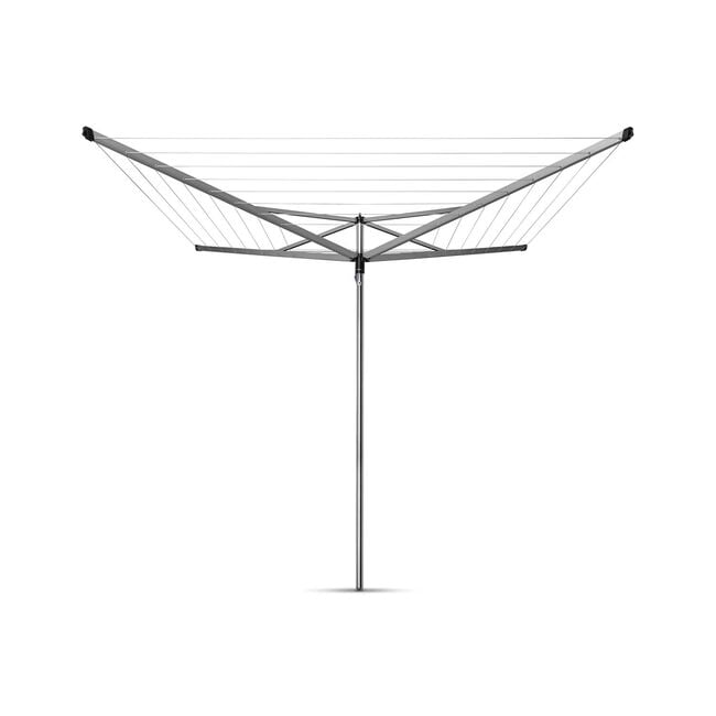Brabantia 50m Rotary Airer Metallic Grey