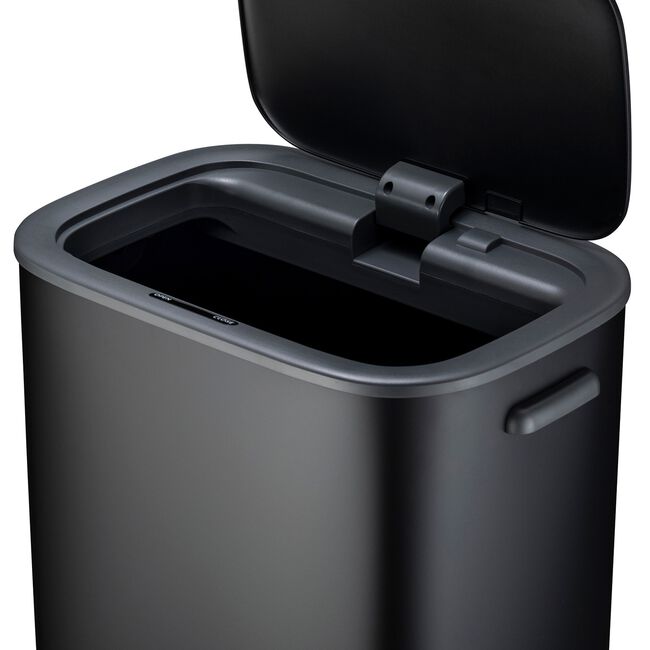 55L Nordhaus Matt Black Sensor Bin