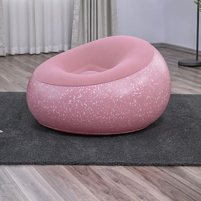 BESTWAY INFLATE-A-CHAIR AIR Chair Pink  