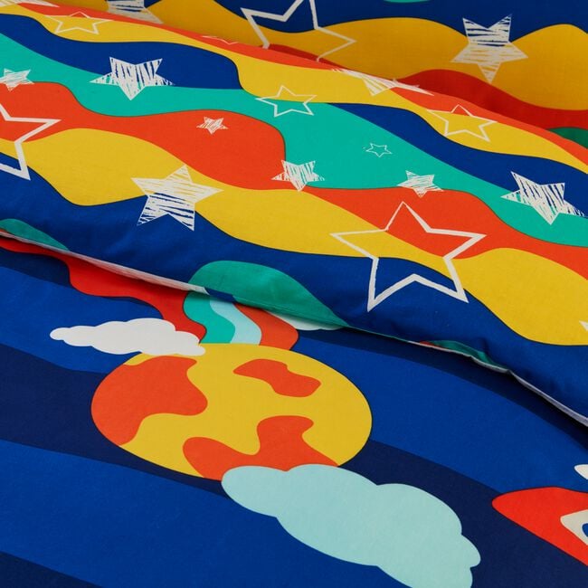 JUNIOR BED DUVET COVER Groovy Space