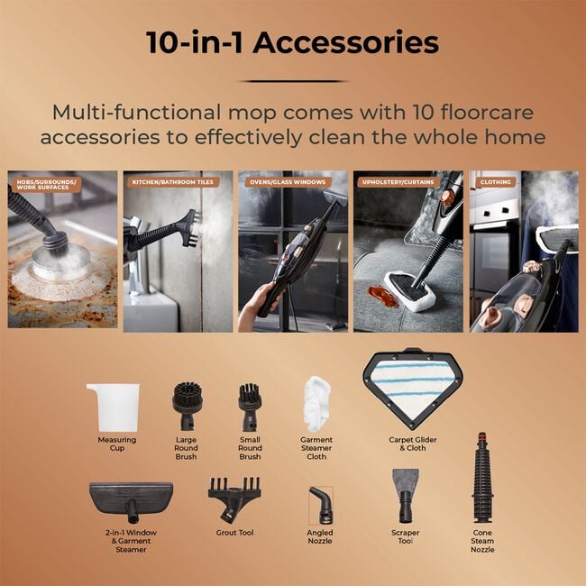 Tower RSM10 10 In 1 Steam Mop