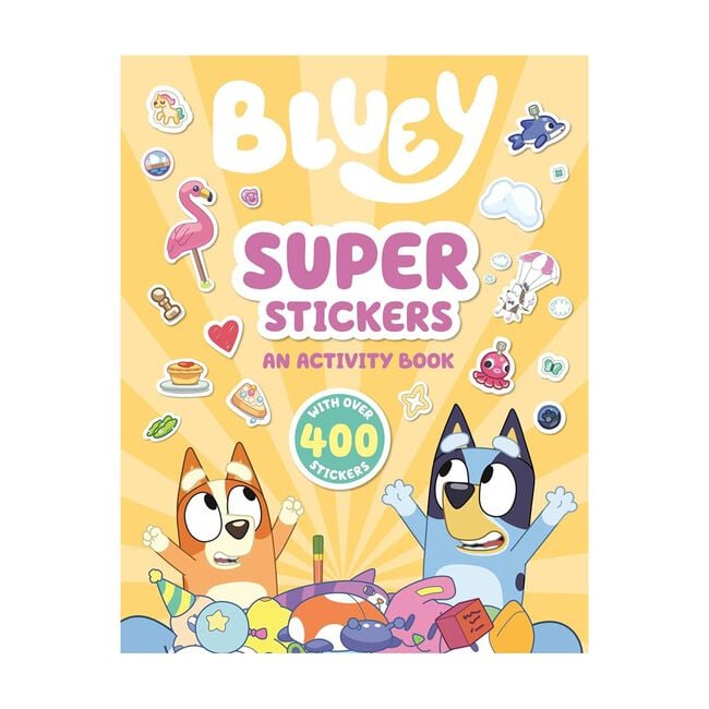 Bluey Super Sticker And Activity Children's Book