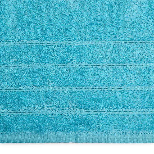  TURKISH COTTON SUPERSOFT 550GSM AQUA Hand Towel