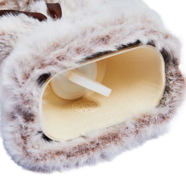 Brown Faux Fur Hot Water Bottle