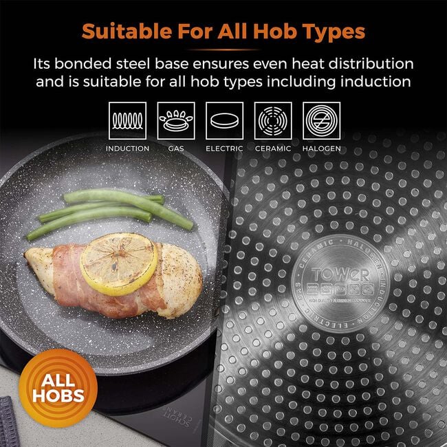 Tower Cerastone Non-Stick Frying Pan 28cm