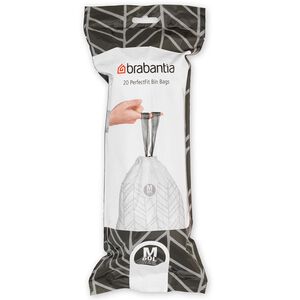 Brabantia Perfect Fit Bin Liners 60L (M) 20pk