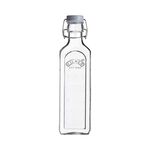 KILNER SQUARE WIDE MOUTH .6L Cliptop Bottle