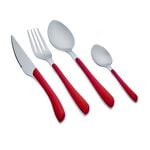 Master Cutler Coloured 24 Piece Cutlery Set