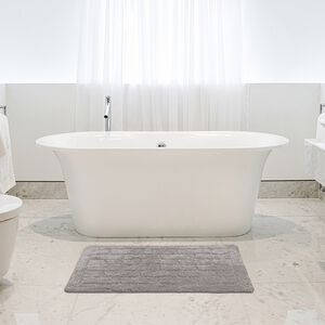 COTTON BRICK STEEL 50x80 Bath Mat