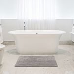 COTTON BRICK STEEL 50x80 Bath Mat