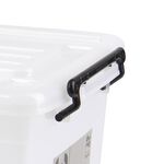 Storage Master 32L Rolling Storage Box & Lid