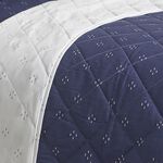 Nicole Day Emerson Bedspread 200cm x 220cm - Navy