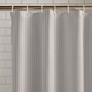 CATHERINE LANSFIELD TIMELESS STRIPE NATURAL Shower Curtain 