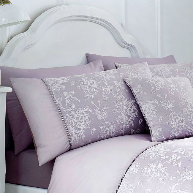 SINGLE DUVET COVER Dreams & Drapes Jasmine Lavender