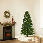 Multicolour 6ft Christmas Tree w/ Twinkling Lights