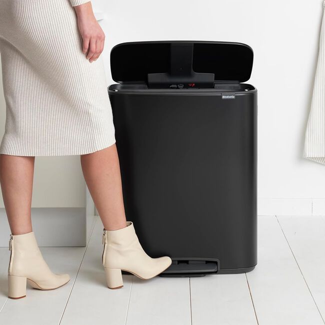 BRABANTIA 60L BLACK RECYCLING Bin