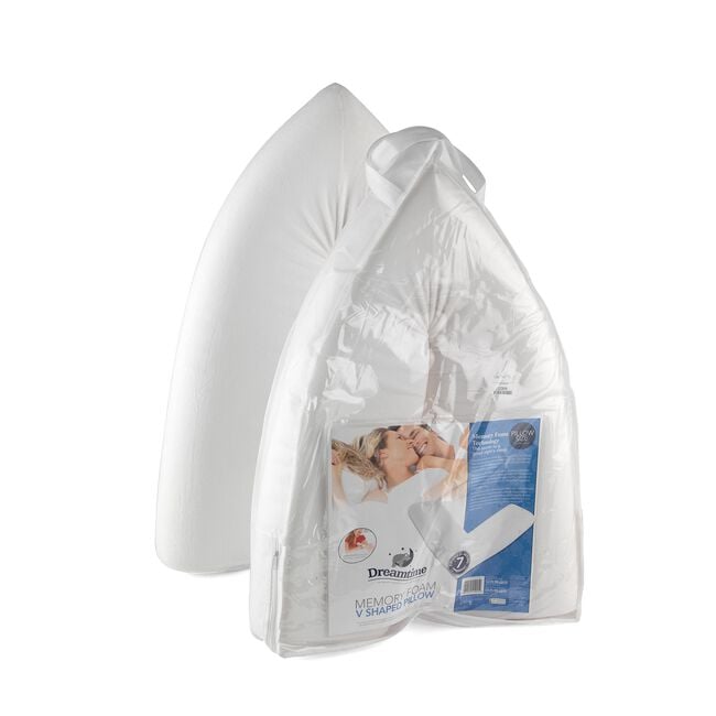 Dreamtime V-Shape Memory Foam Pillow