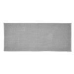 CATHERINE LANSFIELD EXTRA LONG BOBBLE BATH MAT SILVER