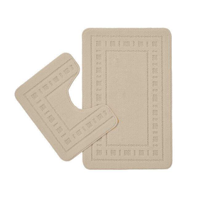 CATHERINE LANSFIELD ARMONI NATURAL 2PC Bath Set