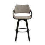 BECKETT Barstool Woven Beige